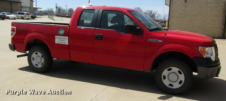 image for item DC4281 2009 Ford F150 SuperCab pickup truck