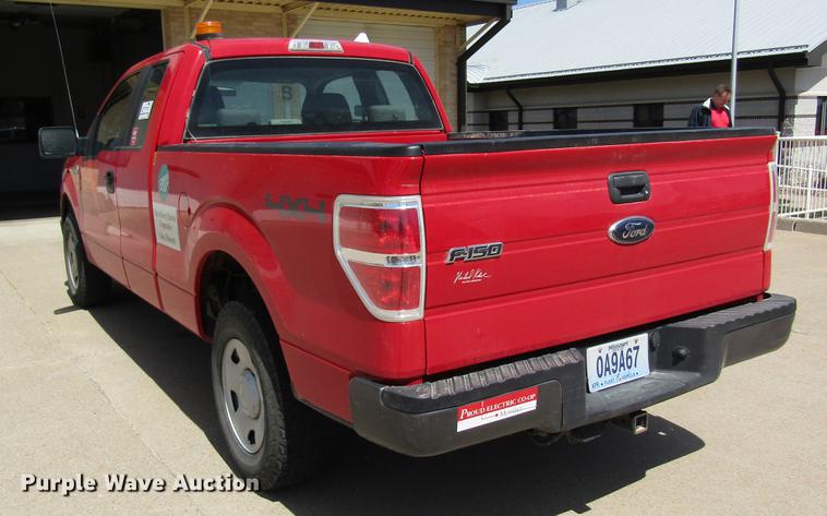 image for item DC4281 2009 Ford F150 SuperCab pickup truck