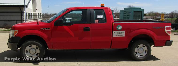 image for item DC4281 2009 Ford F150 SuperCab pickup truck