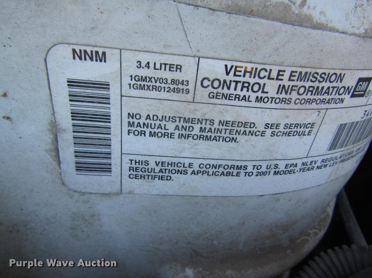 image for item DC4457 2001 Pontiac Grand AM