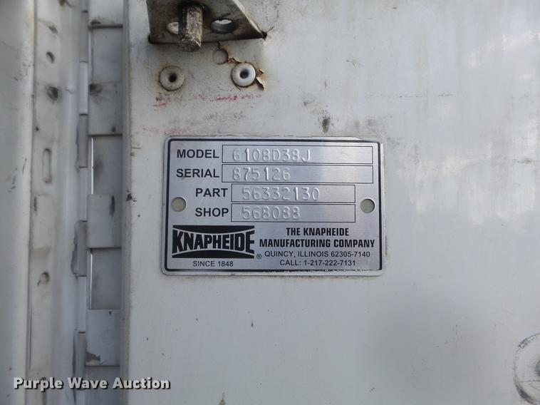 image for item DC7293 2000 Ford F350 Super Duty XL SuperCab utility bed pickup truck