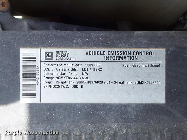 image for item DC7300 2009 Chevrolet Tahoe LS SUV