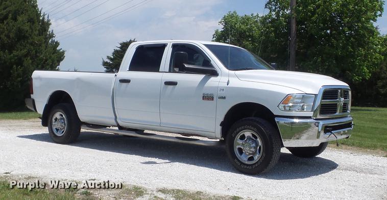 image for item DC7301 2012 Dodge Ram 2500HD Quad Cab pickup truck