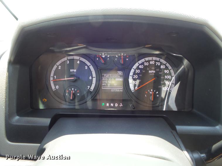 image for item DC7301 2012 Dodge Ram 2500HD Quad Cab pickup truck