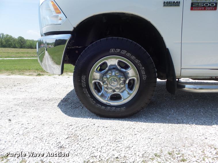 image for item DC7301 2012 Dodge Ram 2500HD Quad Cab pickup truck