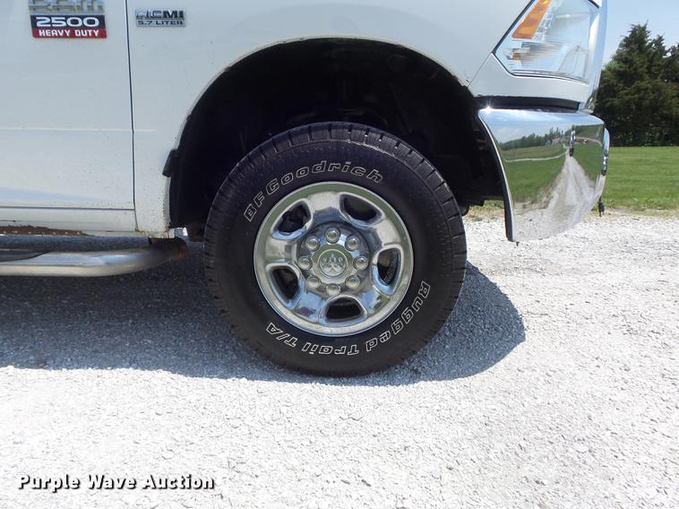 image for item DC7301 2012 Dodge Ram 2500HD Quad Cab pickup truck