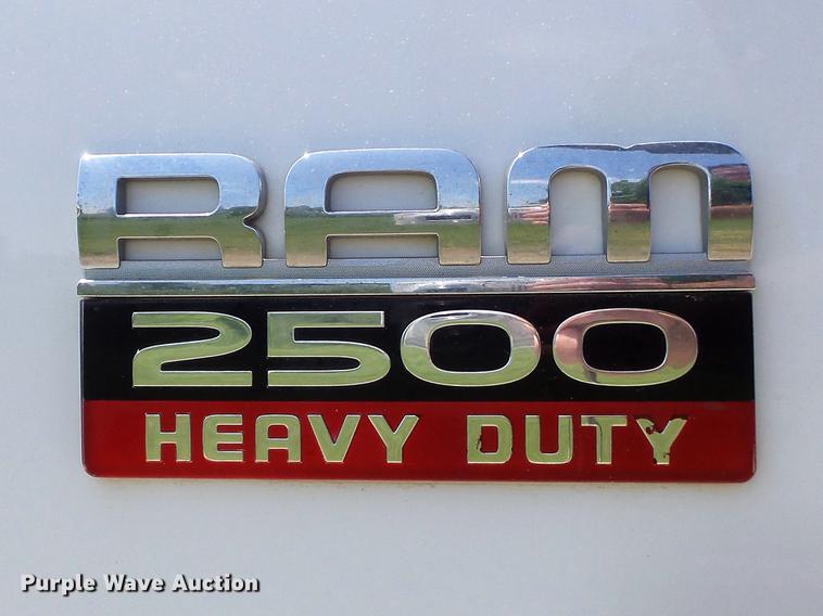 image for item DC7301 2012 Dodge Ram 2500HD Quad Cab pickup truck