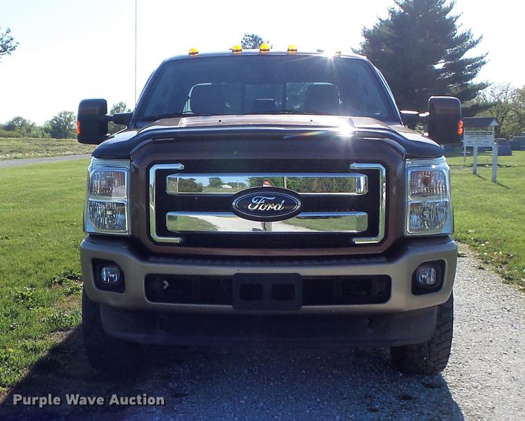 image for item DC7304 2011 Ford F350 Super Duty Lariat King Ranch Crew Cab pickup truck