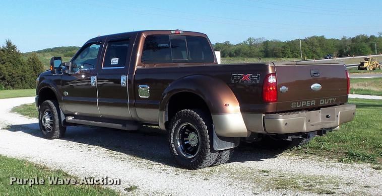 image for item DC7304 2011 Ford F350 Super Duty Lariat King Ranch Crew Cab pickup truck