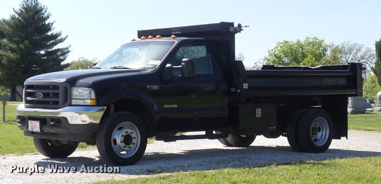 image for item DC7307 2004 Ford F450 Super Duty XL dump truck