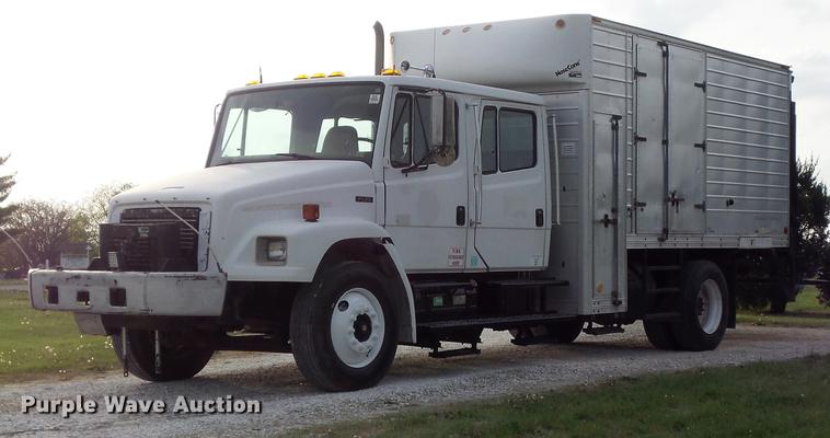 image for item DC7312 1999 Freightliner FL70 Crew Cab box truck