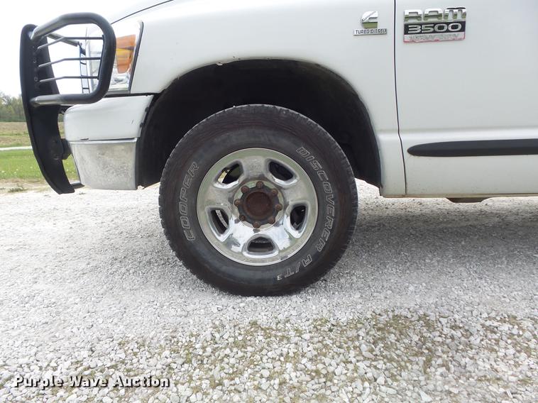 image for item DC7317 2007 Dodge Ram 3500HD SLT Quad Cab pickup truck