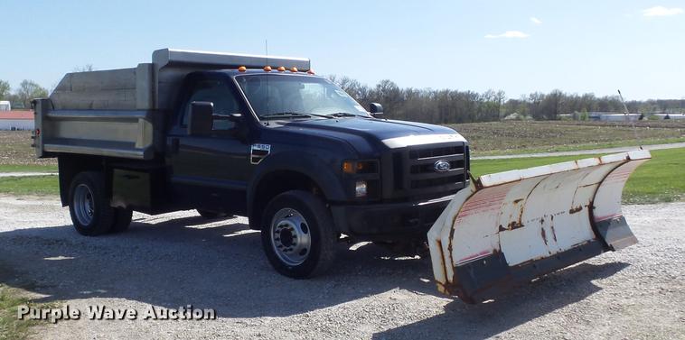 image for item DC7322 2008 Ford F550 Super Duty XL dump truck