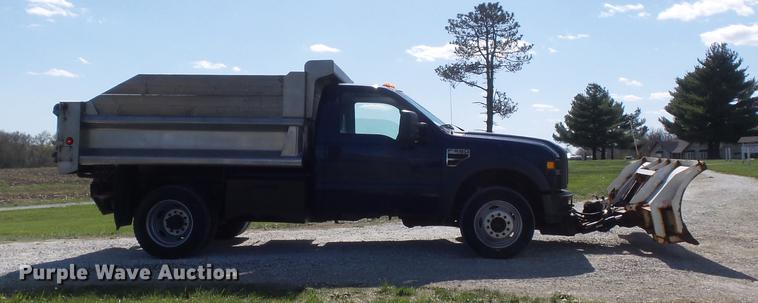 image for item DC7322 2008 Ford F550 Super Duty XL dump truck