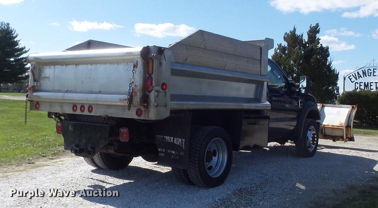 image for item DC7322 2008 Ford F550 Super Duty XL dump truck