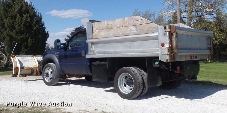 image for item DC7322 2008 Ford F550 Super Duty XL dump truck