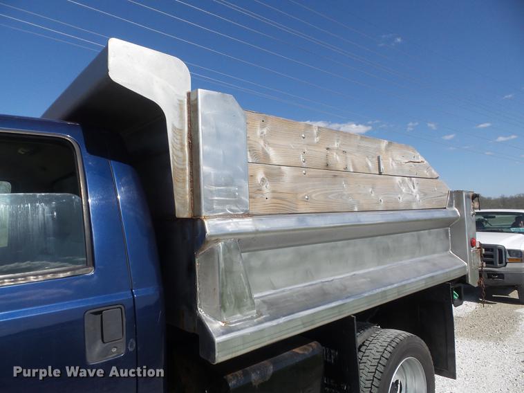 image for item DC7322 2008 Ford F550 Super Duty XL dump truck