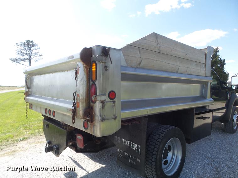 image for item DC7322 2008 Ford F550 Super Duty XL dump truck