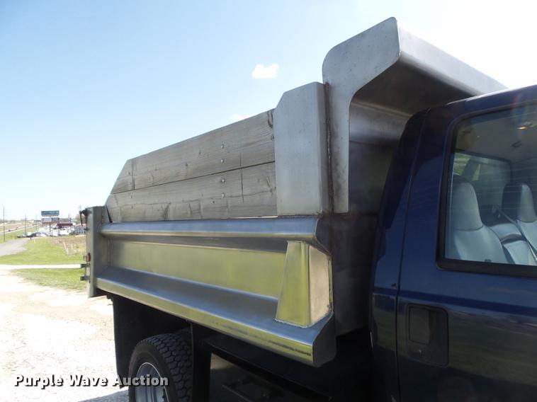 image for item DC7322 2008 Ford F550 Super Duty XL dump truck
