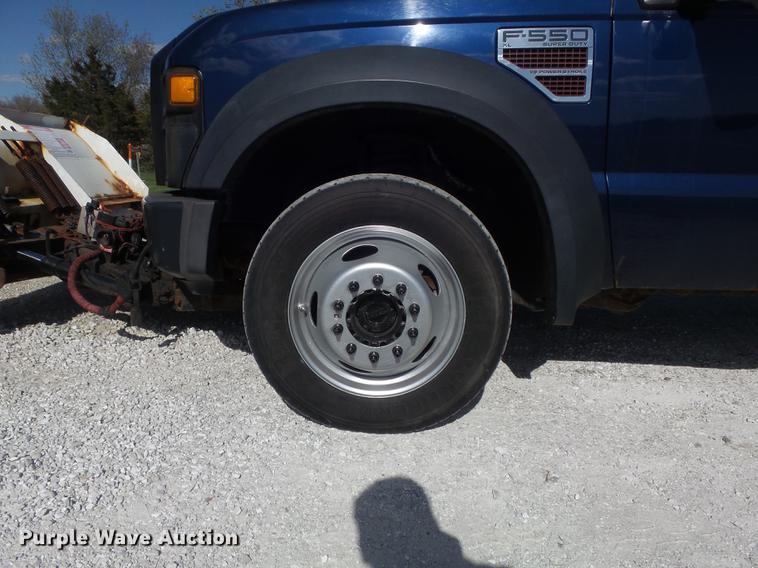 image for item DC7322 2008 Ford F550 Super Duty XL dump truck