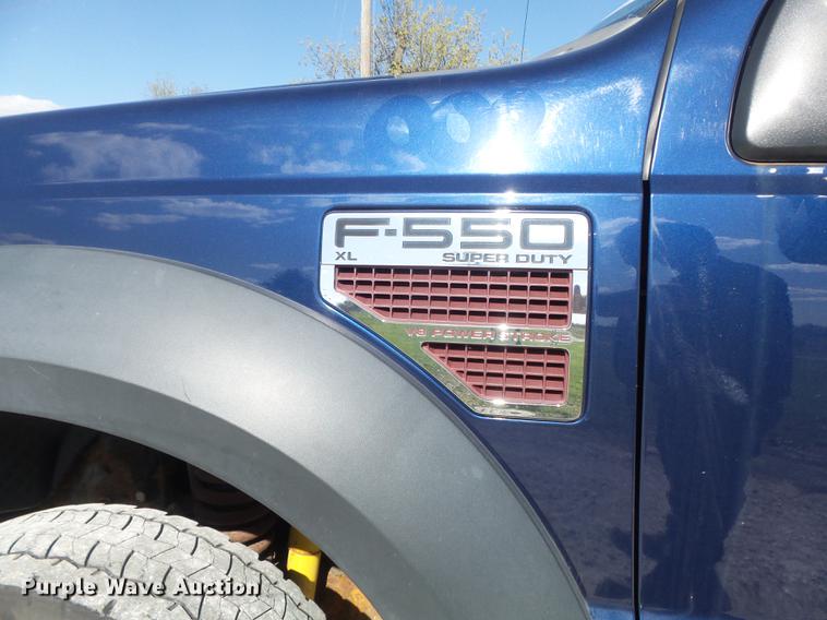 image for item DC7322 2008 Ford F550 Super Duty XL dump truck
