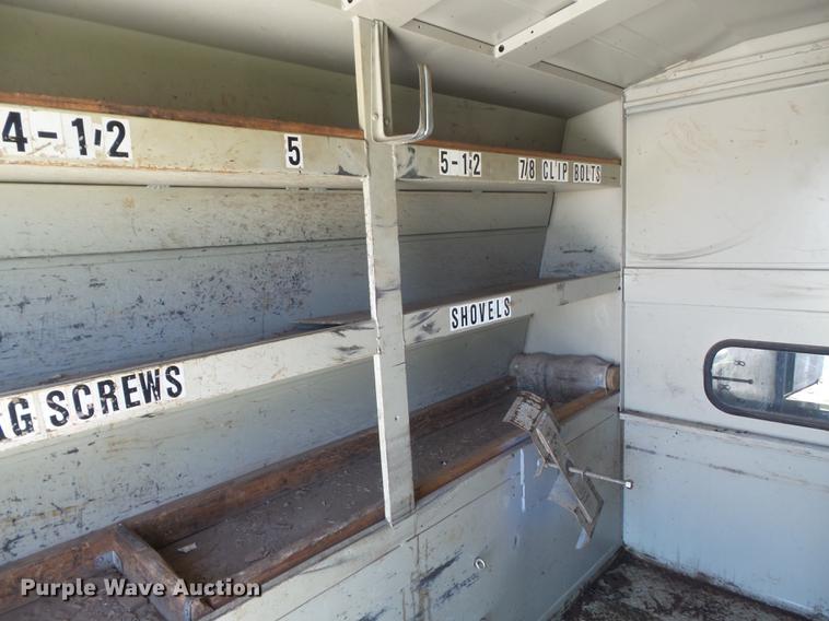 image for item DC7324 2004 Ford F350 Super Duty Lariat Crew Cab utility bed pickup truck