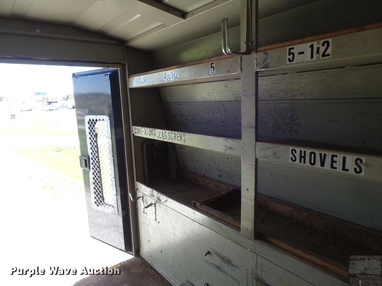 image for item DC7324 2004 Ford F350 Super Duty Lariat Crew Cab utility bed pickup truck