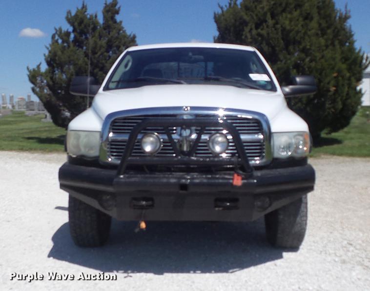 image for item DC7329 2004 Dodge Ram 2500 Laramie Quad Cab pickup truck