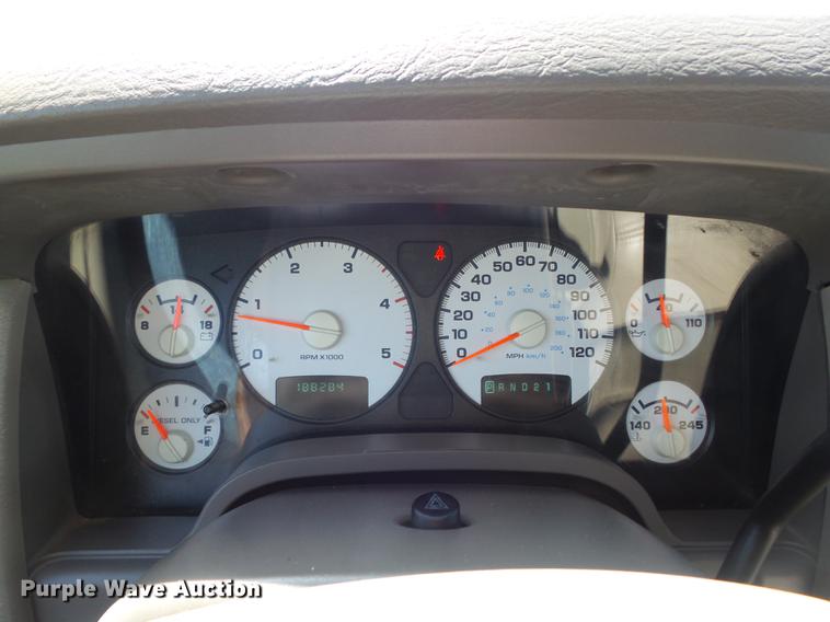 image for item DC7329 2004 Dodge Ram 2500 Laramie Quad Cab pickup truck