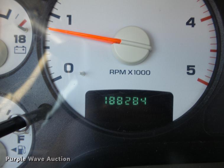 image for item DC7329 2004 Dodge Ram 2500 Laramie Quad Cab pickup truck