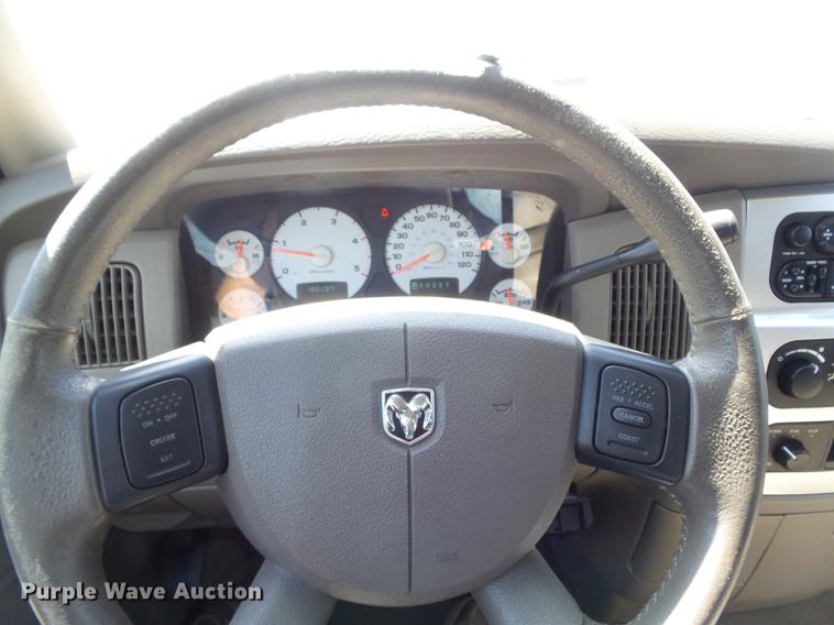 image for item DC7329 2004 Dodge Ram 2500 Laramie Quad Cab pickup truck