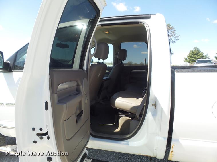 image for item DC7329 2004 Dodge Ram 2500 Laramie Quad Cab pickup truck