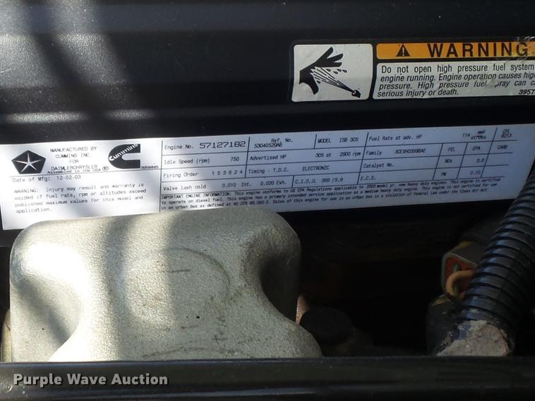 image for item DC7329 2004 Dodge Ram 2500 Laramie Quad Cab pickup truck