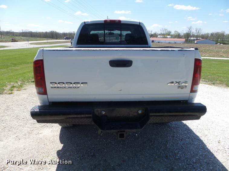 image for item DC7329 2004 Dodge Ram 2500 Laramie Quad Cab pickup truck