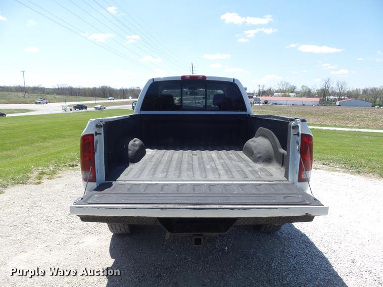 image for item DC7329 2004 Dodge Ram 2500 Laramie Quad Cab pickup truck