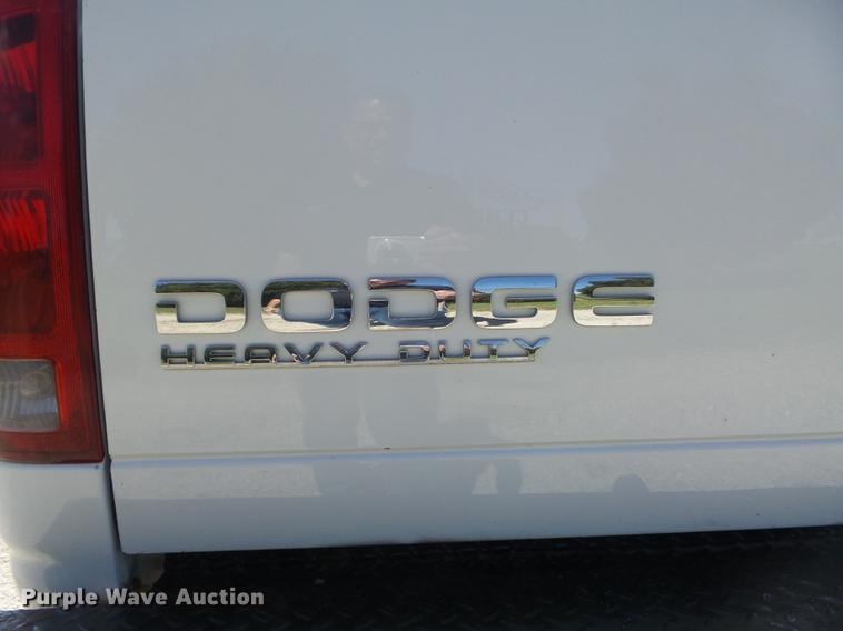 image for item DC7329 2004 Dodge Ram 2500 Laramie Quad Cab pickup truck