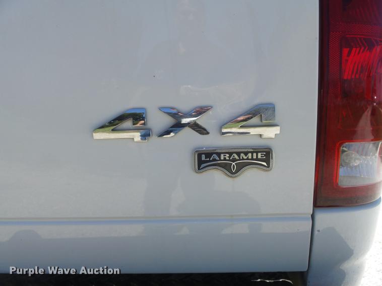 image for item DC7329 2004 Dodge Ram 2500 Laramie Quad Cab pickup truck