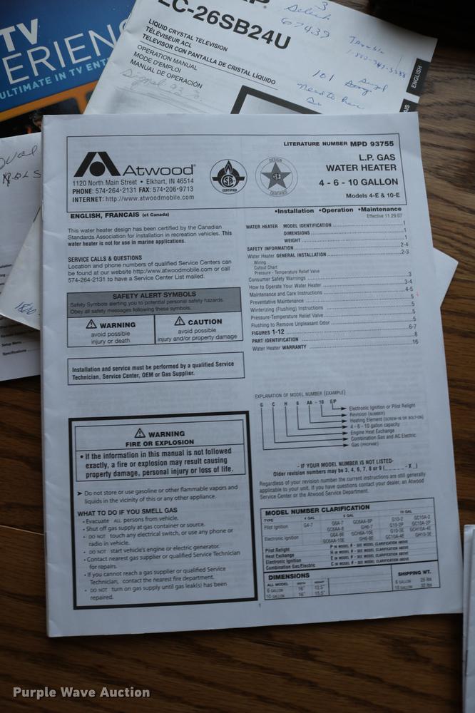 image for item DC7599 2009 Jayco Eagle 320RLS camper