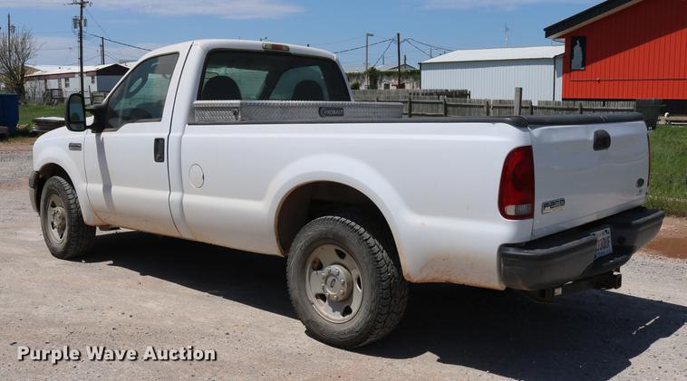 image for item DD1250 2007 Ford F250 Super Duty pickup truck