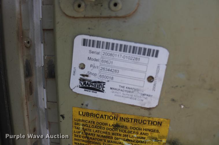 image for item DD1251 2008 Ford F250 Super Duty utility bed pickup truck