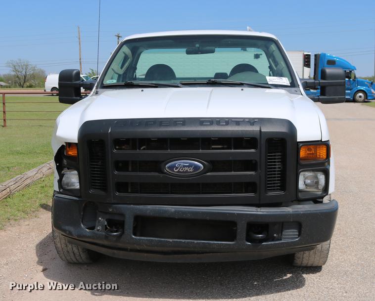 image for item DD1252 2010 Ford F250 Super Duty utility bed pickup truck