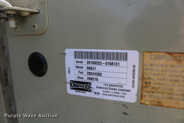 image for item DD1252 2010 Ford F250 Super Duty utility bed pickup truck