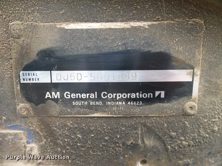 image for item DD1304 1975 Jeep DJ5 SUV