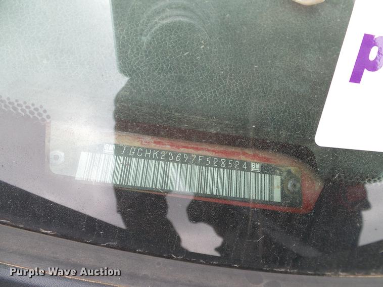 image for item DD1310 2007 Chevrolet Silverado 2500HD Crew Cab pickup truck