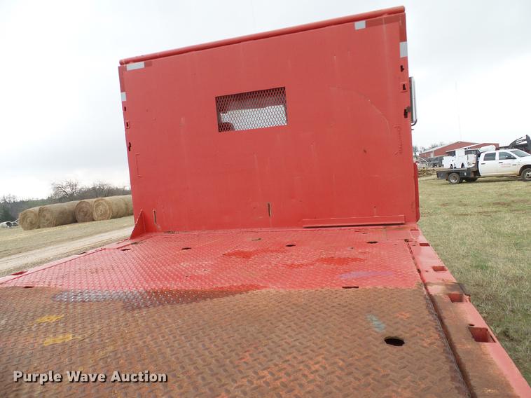 image for item DD1312 1991 Peterbilt 377 flatbed truck