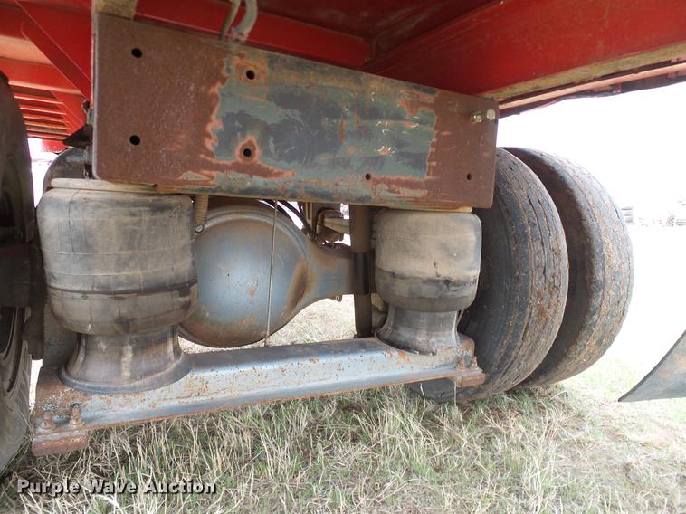 image for item DD1312 1991 Peterbilt 377 flatbed truck