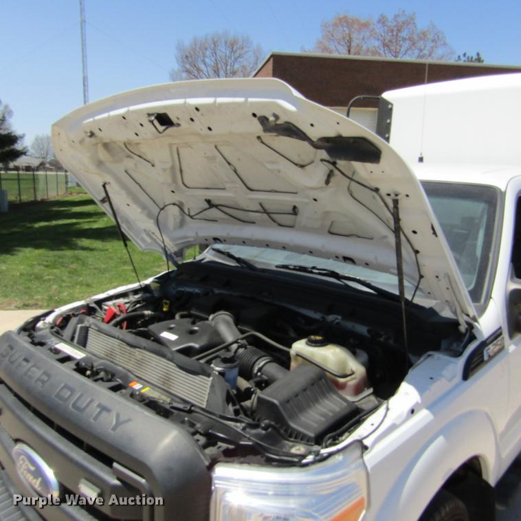 image for item DD2699 2011 Ford F250 Super Duty SuperCab utility bed pickup truck