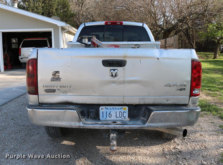 image for item DD4197 2006 Dodge Ram 2500 Quad Cab pickup truck