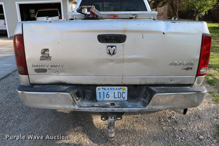 image for item DD4197 2006 Dodge Ram 2500 Quad Cab pickup truck