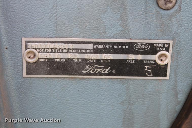 image for item DD4943 1967 Ford Mustang